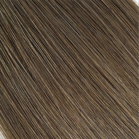 Extensii de par natural Nano-Ring blond castaniu 14