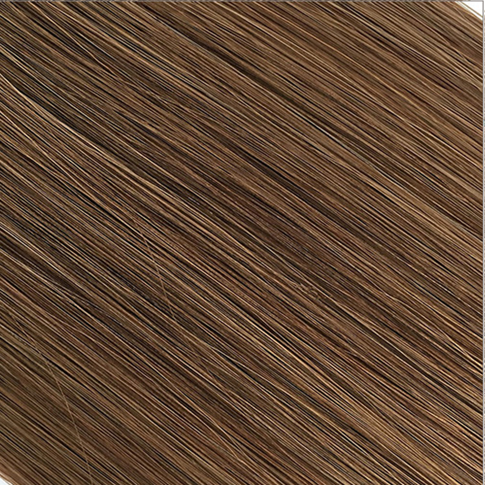 Extensii de par natural Nano-Ring castaniu auriu 8