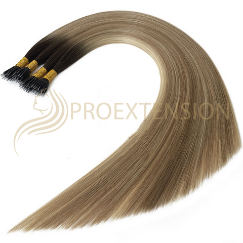 Extensii de par natural Nano-Ring mix S4-18-60