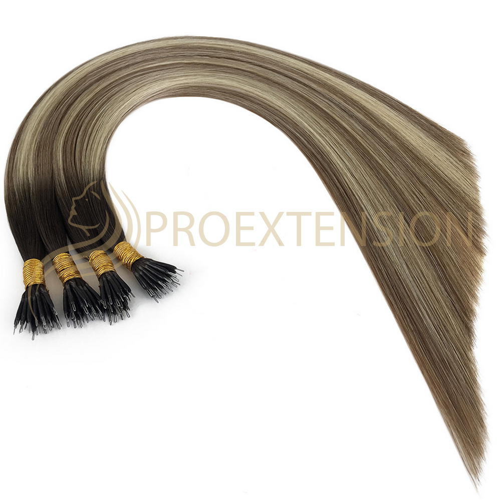 Extensii de par natural Nano-Ring mix S4-8-60