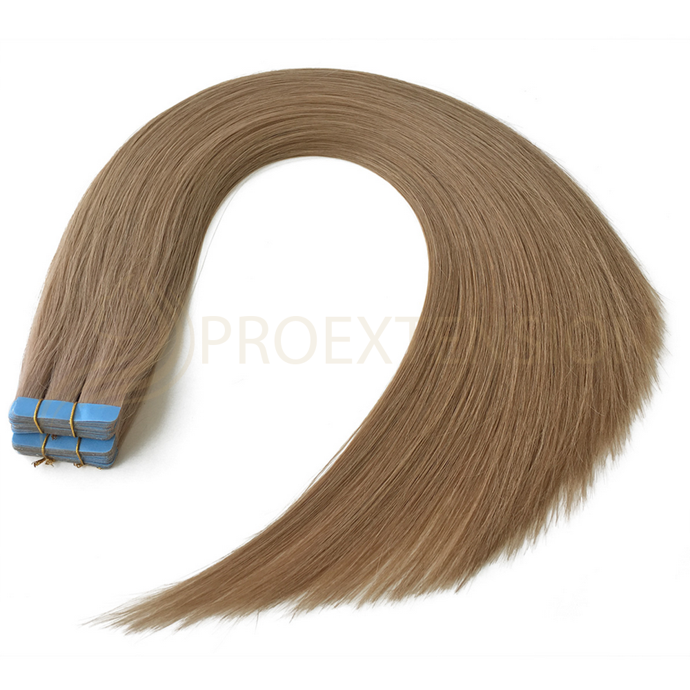 Extensii de par natural Tape-On Blond Cenusiu 10