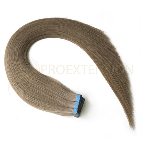 Extensii de par natural Tape-On Blond Cenusiu 14