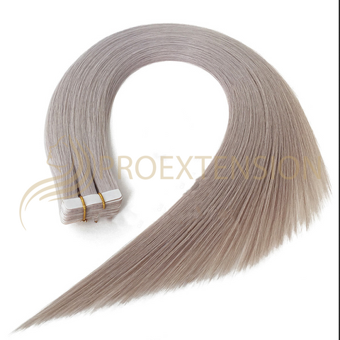 Extensii de par natural Tape-On blond gheata