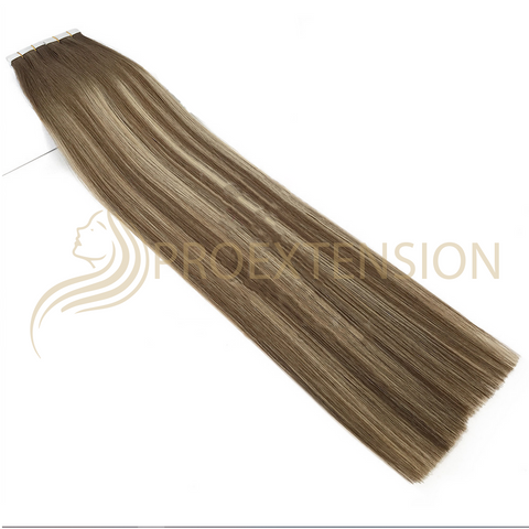 Extensii de par natural Tape-On Mix S8-8-22