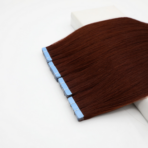 Extensii de par natural Tape-On roscat toamna 32