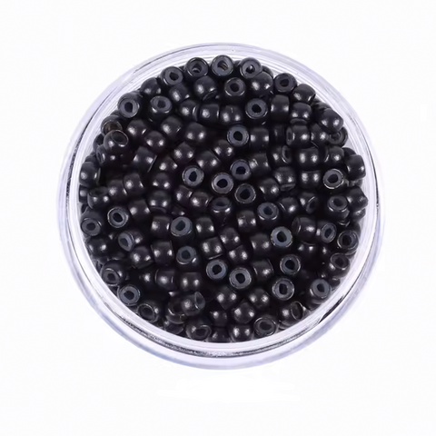 Inele Nano-Ring pentru extensii par 500 buc negre